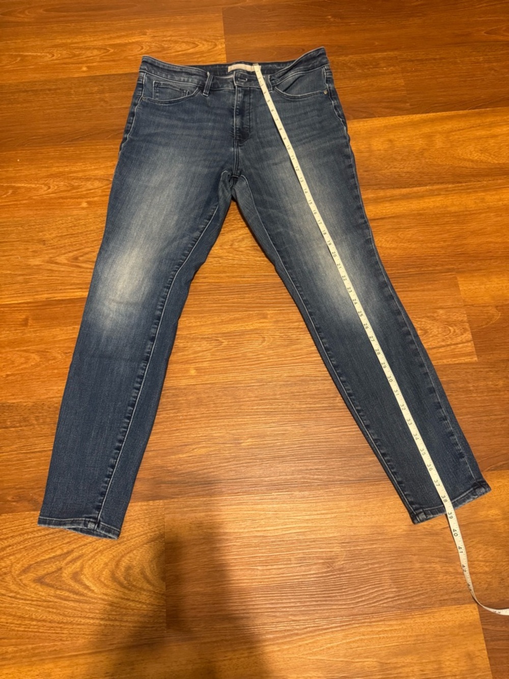 Athleta High-Rise Dark Blue Denim Jeans